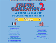 Tablet Screenshot of friendsgeneration.com